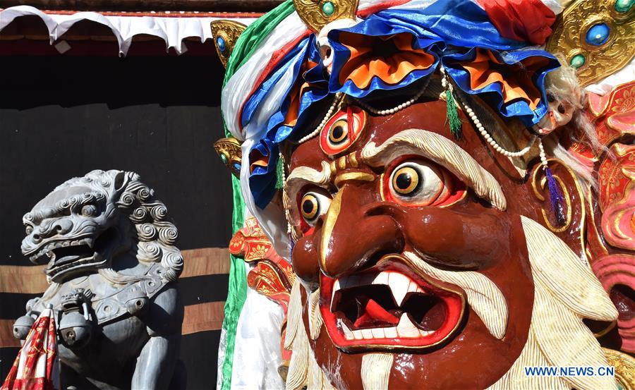 CHINA-TIBET-XIGAZE-RELIGIOUS CEREMONY (CN)