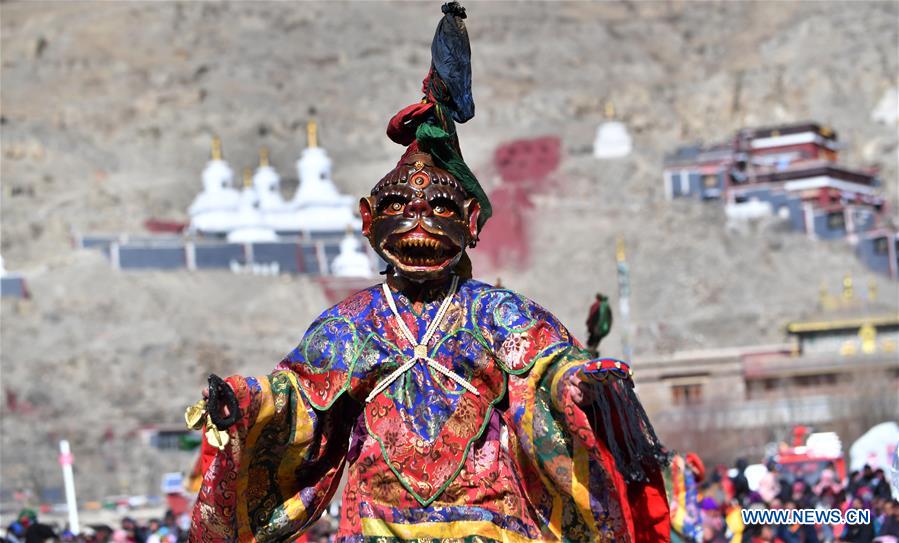 CHINA-TIBET-XIGAZE-RELIGIOUS CEREMONY (CN)