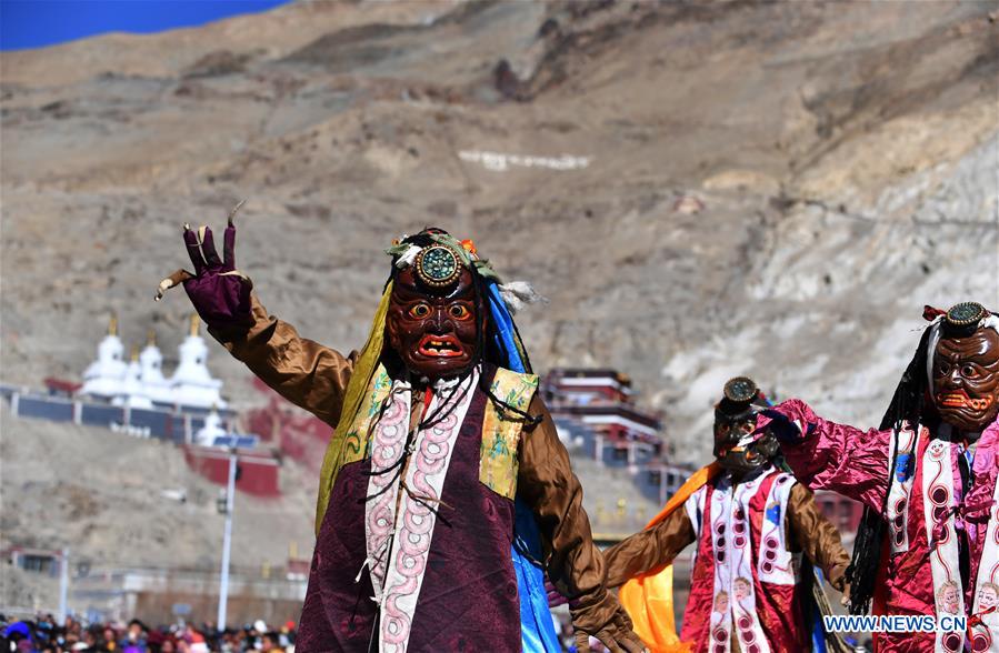 CHINA-TIBET-XIGAZE-RELIGIOUS CEREMONY (CN)