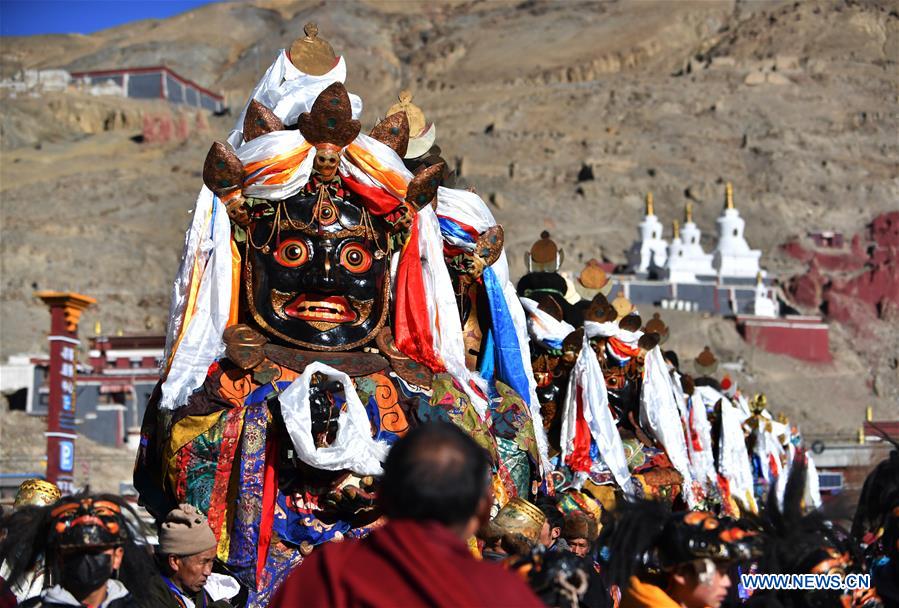 CHINA-TIBET-XIGAZE-RELIGIOUS CEREMONY (CN)