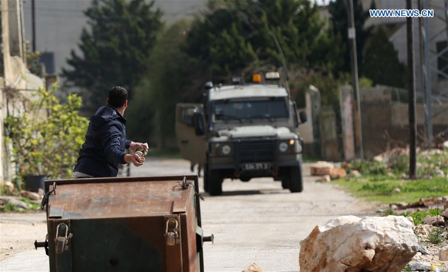 MIDEAST-NABLUS-CLASHES