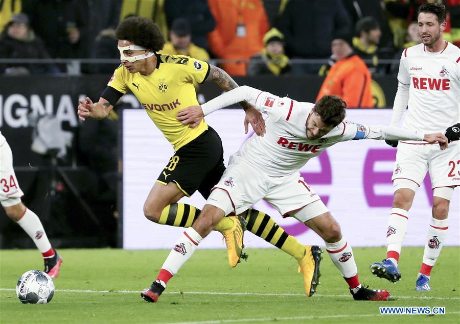 (SP)GERMANY-DORTMUND-FOOTBALL-BUNDESLIGA-DORTMUND VS COLOGNE