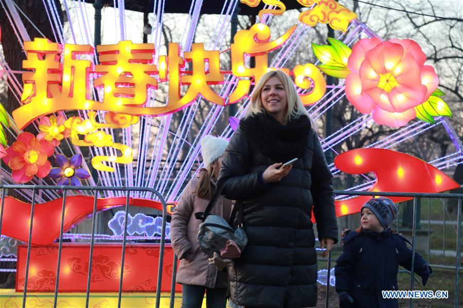 SERBIA-BELGRADE-CHINESE FESTIVAL OF LIGHTS