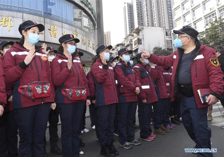 CHINA-SICHUN-CHENGDU-MEDICAL STAFF-WUHAN-AID (CN)