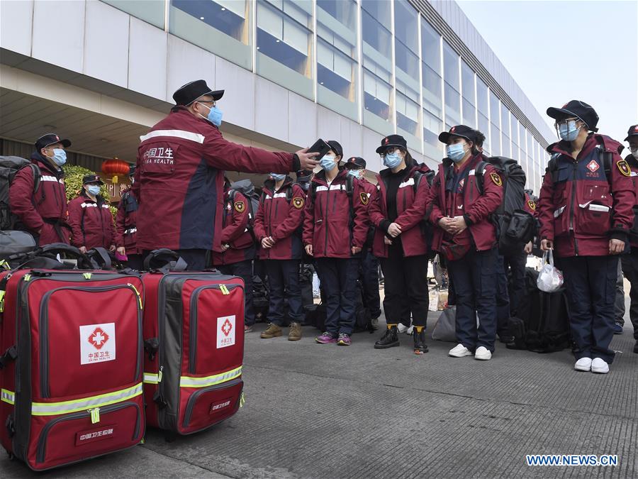 CHINA-SICHUN-CHENGDU-MEDICAL STAFF-WUHAN-AID (CN)
