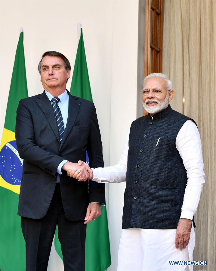 INDIA-NEW DELHI-BRAZIL PRESIDENT-VISIT