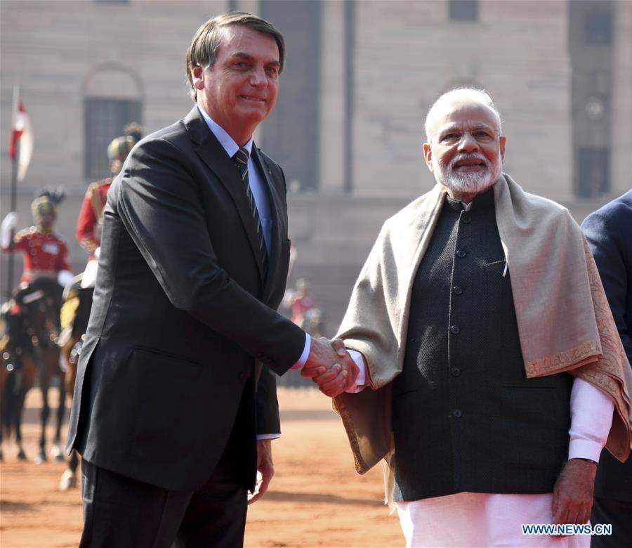 INDIA-NEW DELHI-BRAZIL PRESIDENT-VISIT
