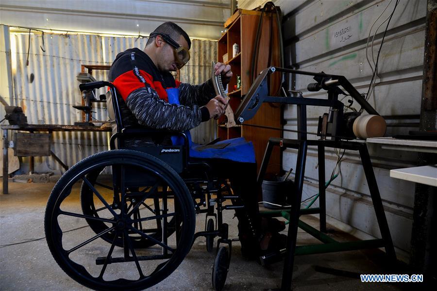 MIDEAST-GAZA-INJURED-PROTESTERS