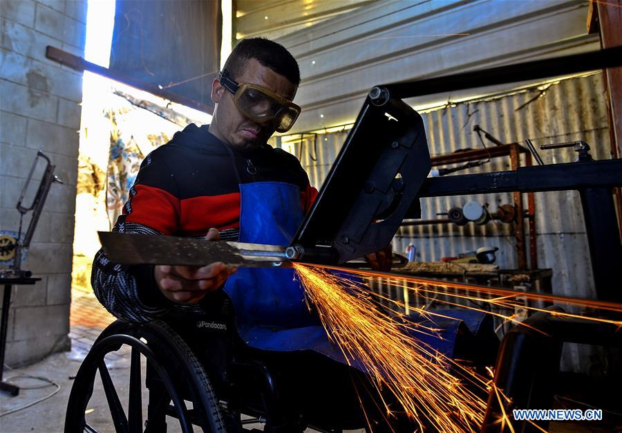 MIDEAST-GAZA-INJURED-PROTESTERS