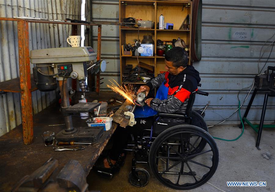 MIDEAST-GAZA-INJURED-PROTESTERS