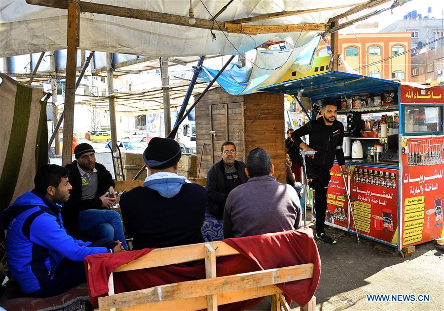 MIDEAST-GAZA-INJURED-PROTESTERS