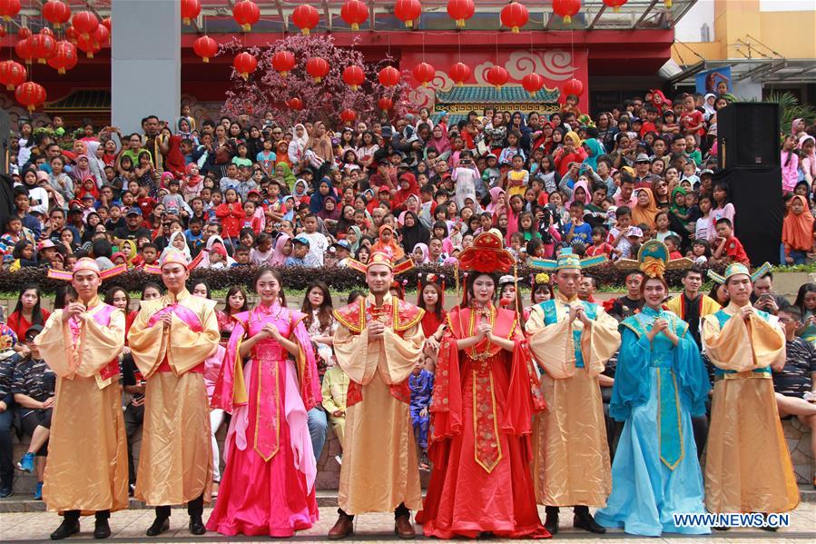 INDONESIA-MALANG-CHINESE LUNAR NEW YEAR-CELEBRATION-ENTERTAINMENT