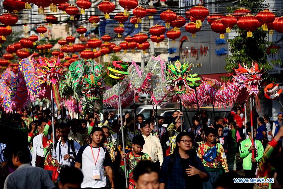 MYANMAR-YANGON-CHINESE LUNAR NEW YEAR-CELEBRATIONS