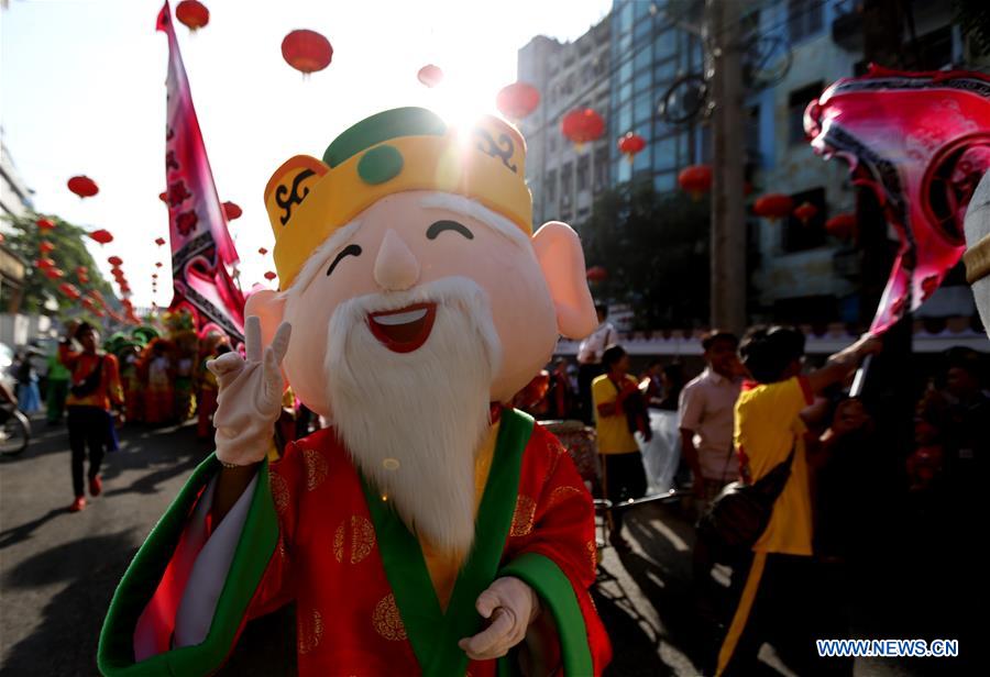MYANMAR-YANGON-CHINESE LUNAR NEW YEAR-CELEBRATIONS