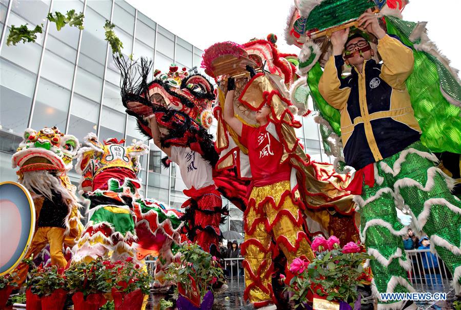 CANADA-RICHMOND-CHINESE NEW YEAR-CELEBRATIONS
