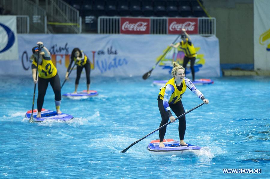 Highlights of Stand Up Paddle Races in Toronto Xinhua English.news.cn