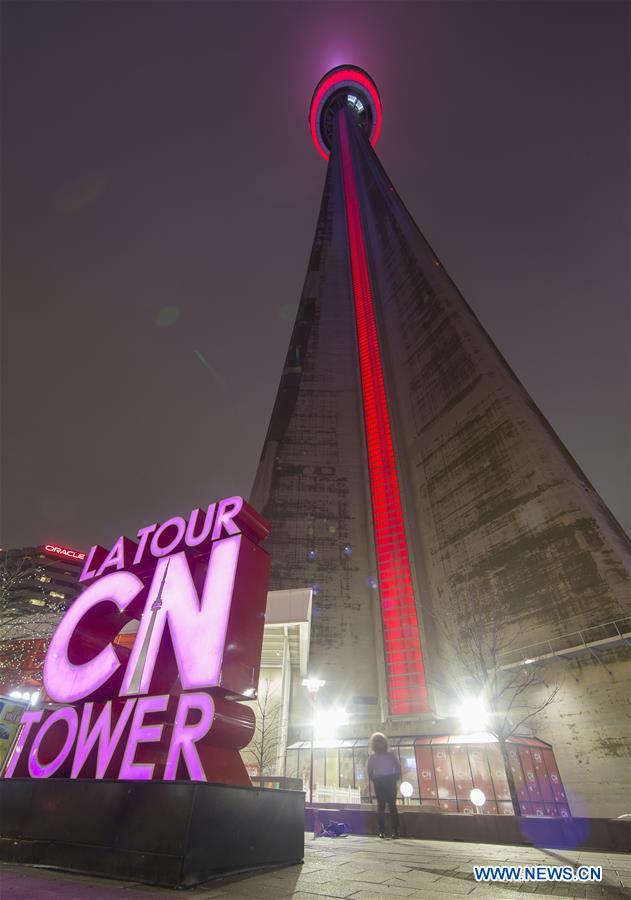CANADA-TORONTO-CHINESE NEW YEAR-CN TOWER