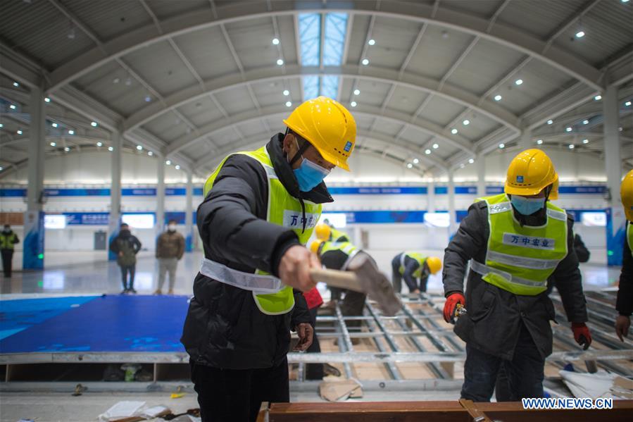 CHINA-WUHAN-LEISHENSHAN HOSPITAL-CONSTRUCTION(CN)