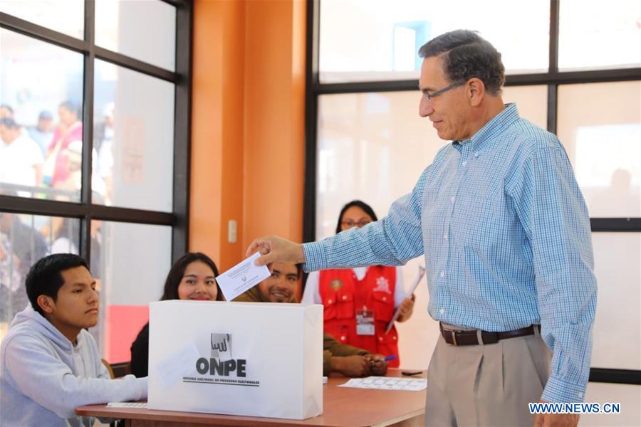 PERU-LIMA-CONGRESSIONAL ELECTIONS-VOTE