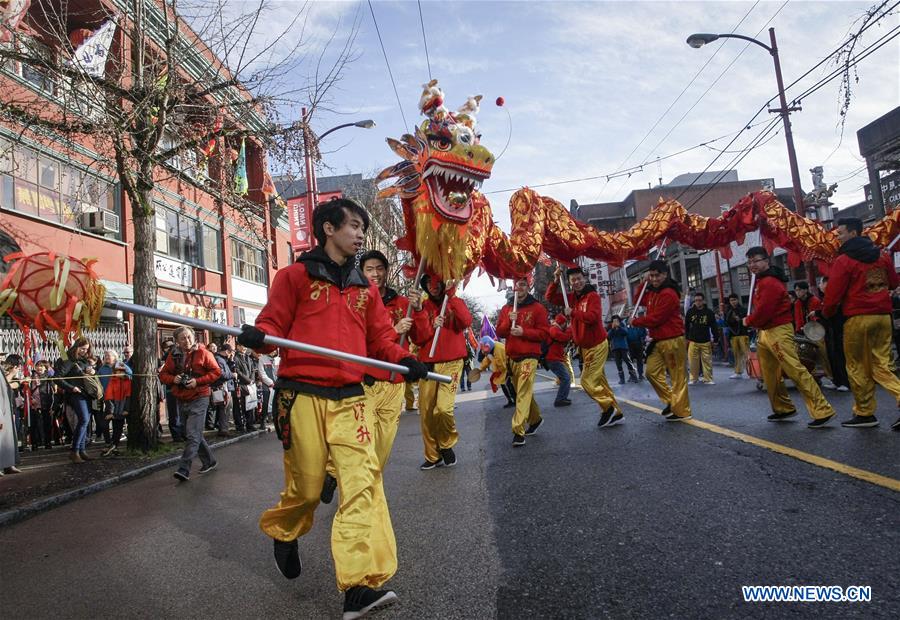 CANADA-VANCOUVER-SPRING FESTIVAL PARADE