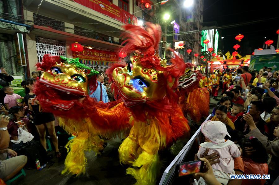 MYANMAR-YANGON-CHINESE LUNAR NEW YEAR-CELEBRATIONS