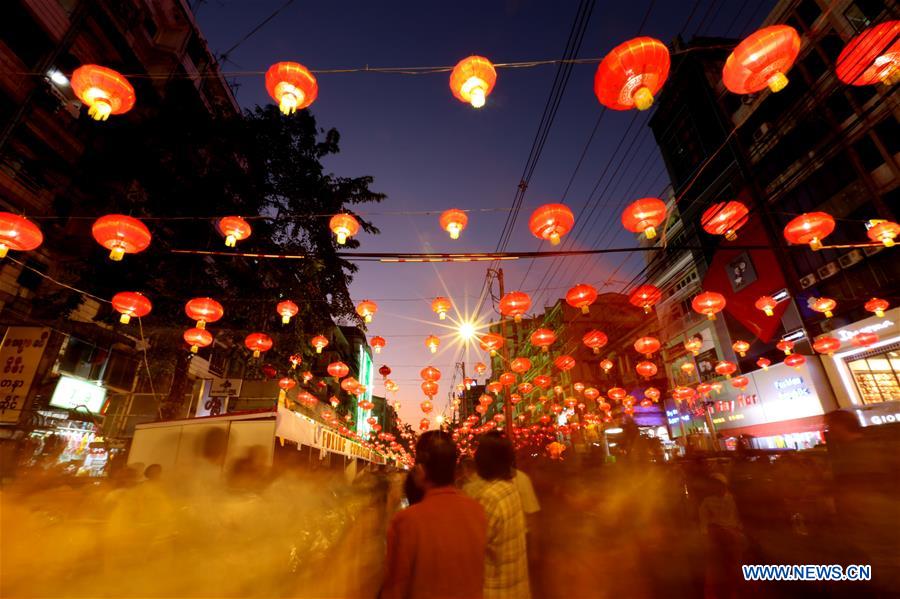 MYANMAR-YANGON-CHINESE LUNAR NEW YEAR-CELEBRATIONS