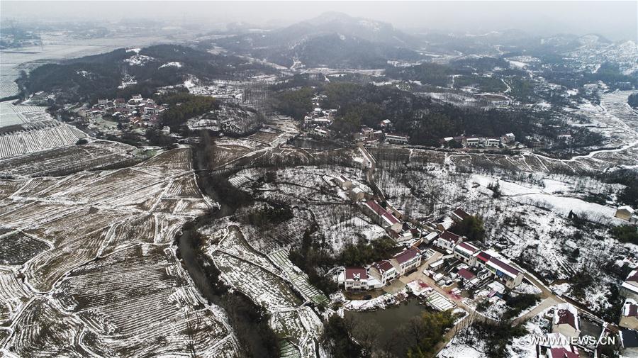 CHINA-ANHUI-SHUCHENG-WINTER SCENERY (CN)