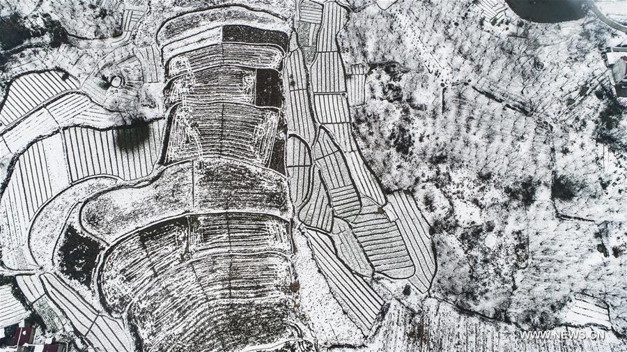 CHINA-ANHUI-SHUCHENG-WINTER SCENERY (CN)