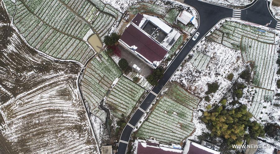 CHINA-ANHUI-SHUCHENG-WINTER SCENERY (CN)