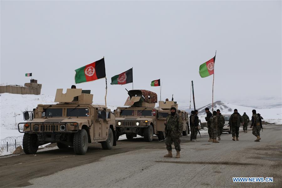 AFGHANISTAN-GHAZNI-PLANE CRASH