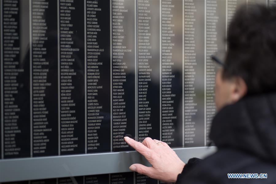 HUNGARY-BUDAPEST-HOLOCAUST-REMEMBRANCE