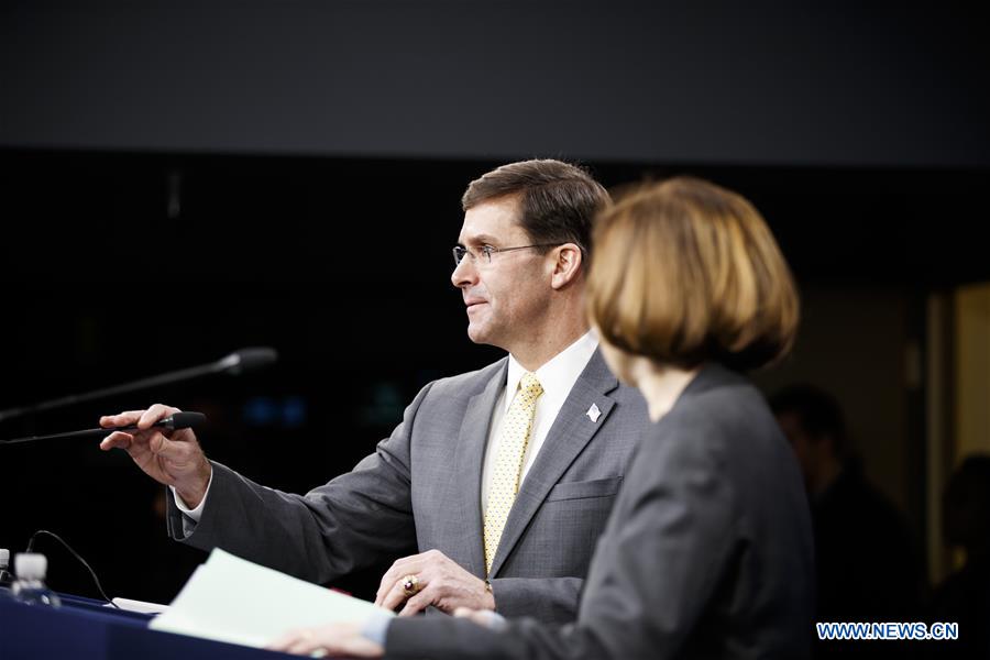 U.S.-ARLINGTON-SECRETARY OF DEFENSE-FRANCE-MINISTER OF THE ARMED FORCES-MEETING