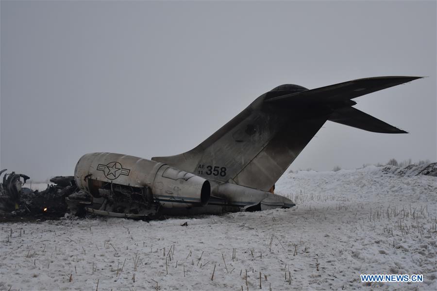 AFGHANISTAN-GHAZNI-U.S.-AIRCRAFT-CRASH