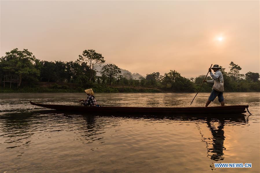 LAOS-VIENTIANE PROVINCE-RURAL SCENERY