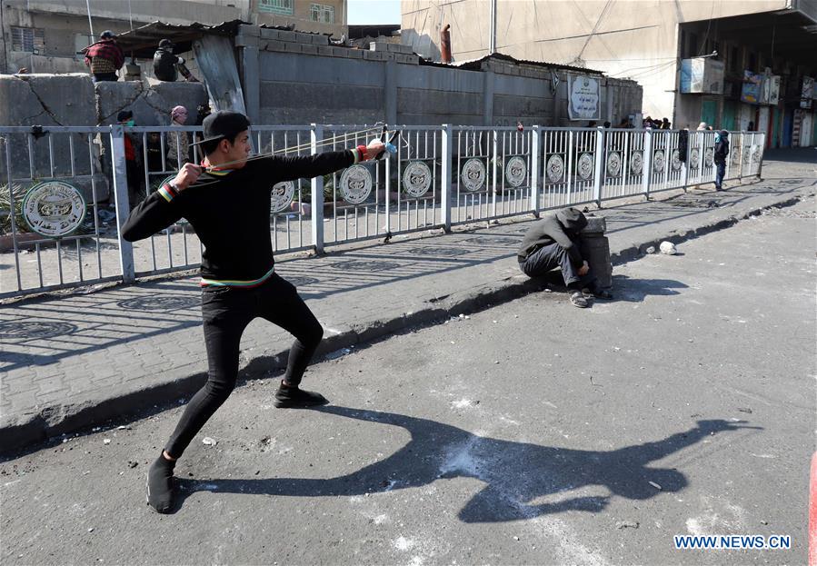 IRAQ-BAGHDAD-PROTEST