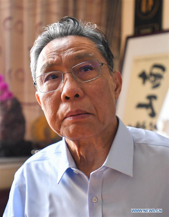 CHINA-GUANGZHOU-ZHONG NANSHAN-NOVEL CORONAVIRUS-INTERVIEW (CN)