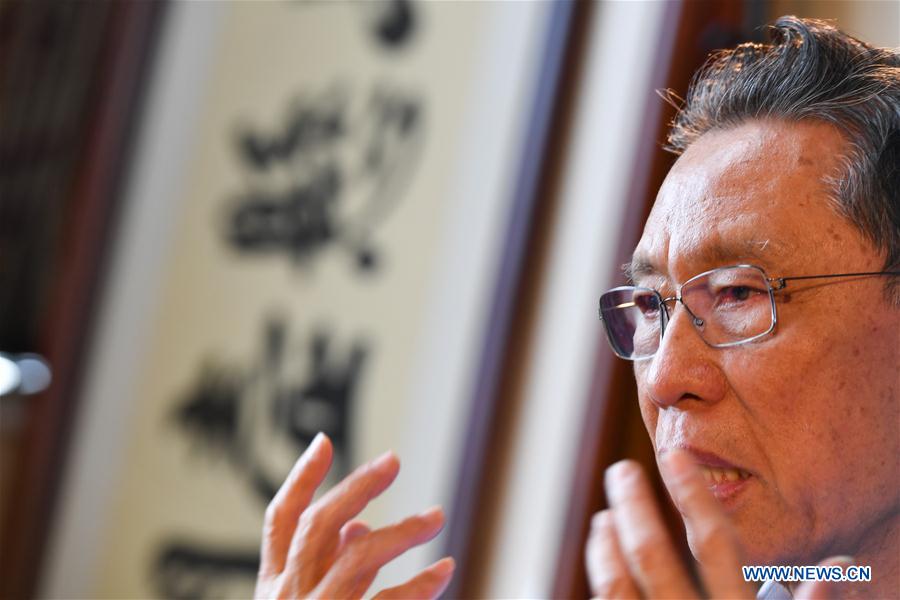 CHINA-GUANGZHOU-ZHONG NANSHAN-NOVEL CORONAVIRUS-INTERVIEW (CN)