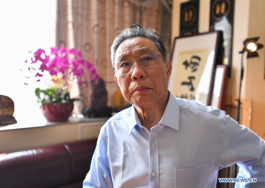 CHINA-GUANGZHOU-ZHONG NANSHAN-NOVEL CORONAVIRUS-INTERVIEW (CN)