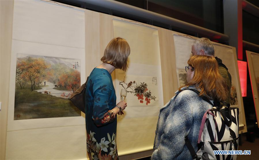 BRITAIN-LEICESTER-CHINESE PAINTINGS-TOURING EXHIBITION