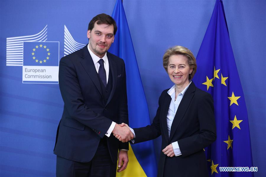 BELGIUM-BRUSSELS-EU-UKRAINE-MEET