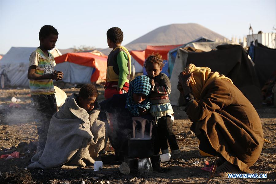 YEMEN-AMRAN-DISPLACED PEOPLE