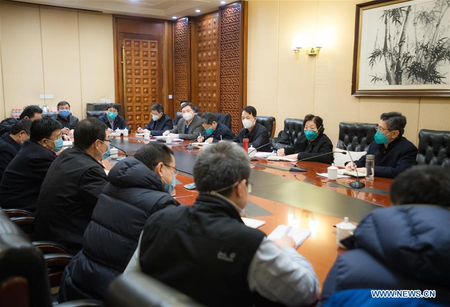 CHINA-WUHAN-NOVEL CORONAVIRUS-MEETING (CN)
