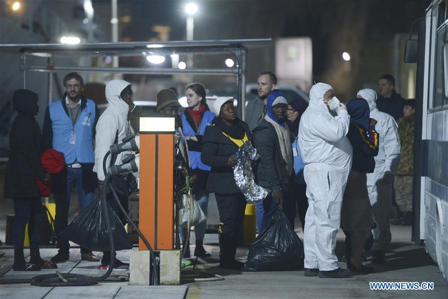 MALTA-FLORIANA-MIGRANTS