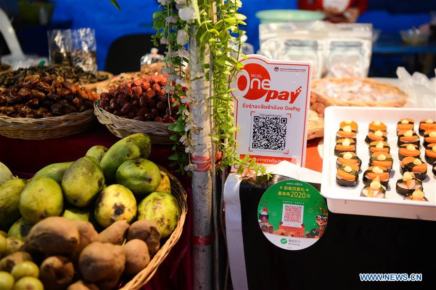 LAOS-VIENTIANE-QR CODE-PAYMENT