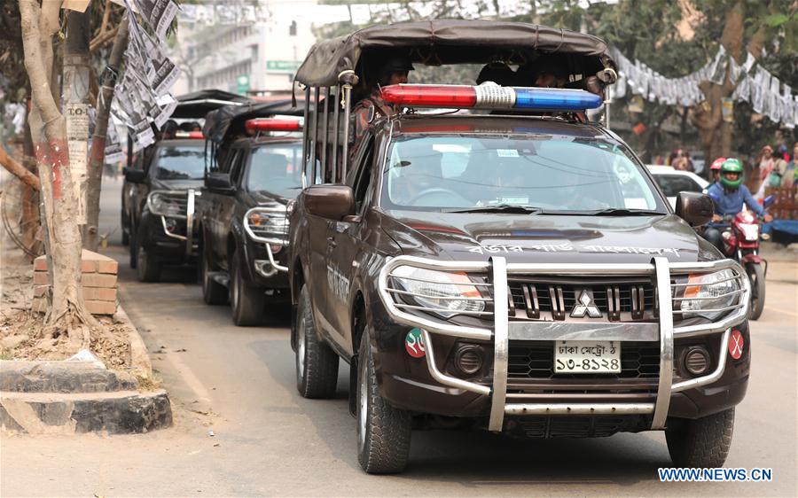 BANGLADESH-DHAKA-PARAMILITARY TROOPS-POLLS 