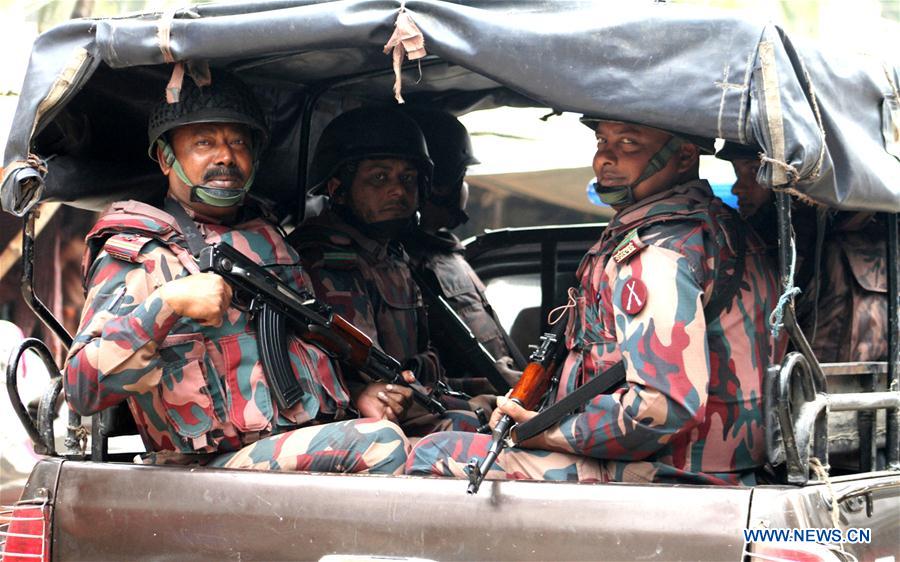 BANGLADESH-DHAKA-PARAMILITARY TROOPS-POLLS 