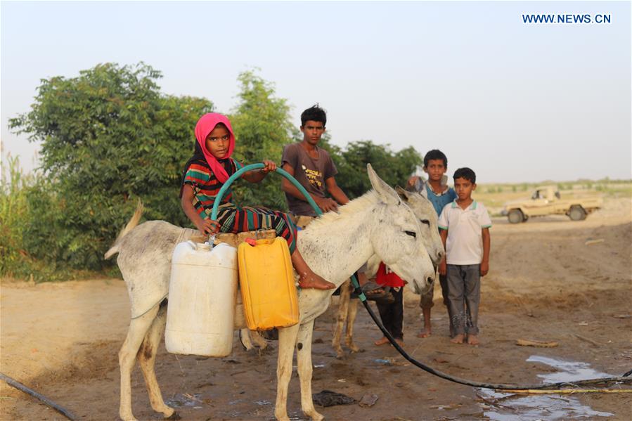 YEMEN-HAJJAH-WATER SHORTAGE-DAILY LIFE