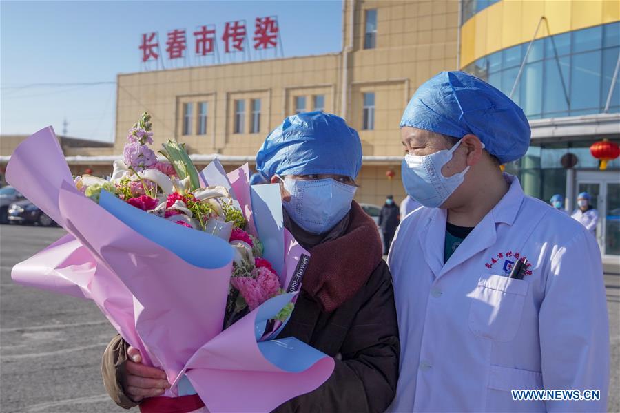 CHINA-JILIN-CHANGCHUN-NOVEL CORONAVIRUS-CURED PATIENT (CN)
