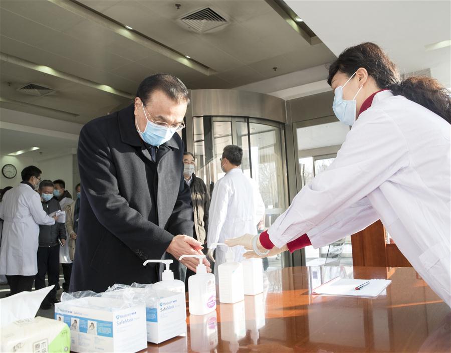 CHINA-BEIJING-LI KEQIANG-CDC-INSPECTION (CN)