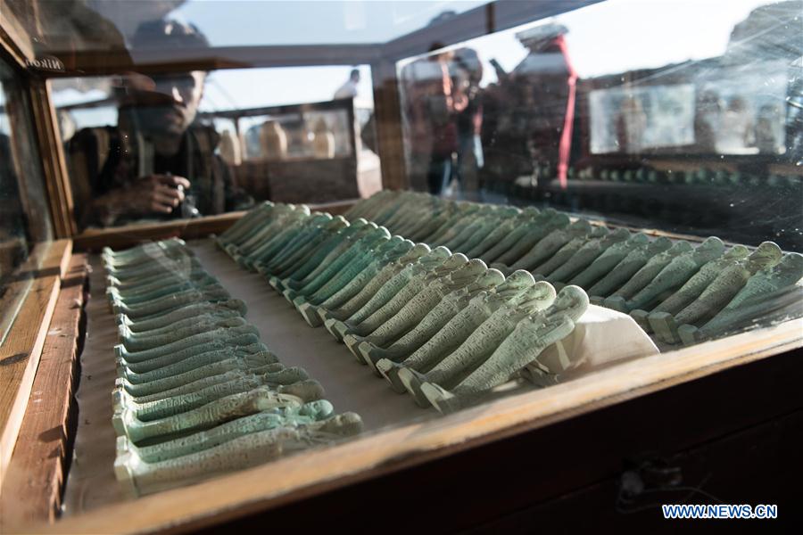 EGYPT-MINYA-ARCHEOLOGICAL DISCOVERY